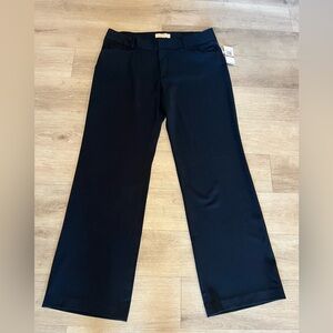 MICHAEL Michael Kors Mid-Rise Navy Dress Pant Trouser, 12